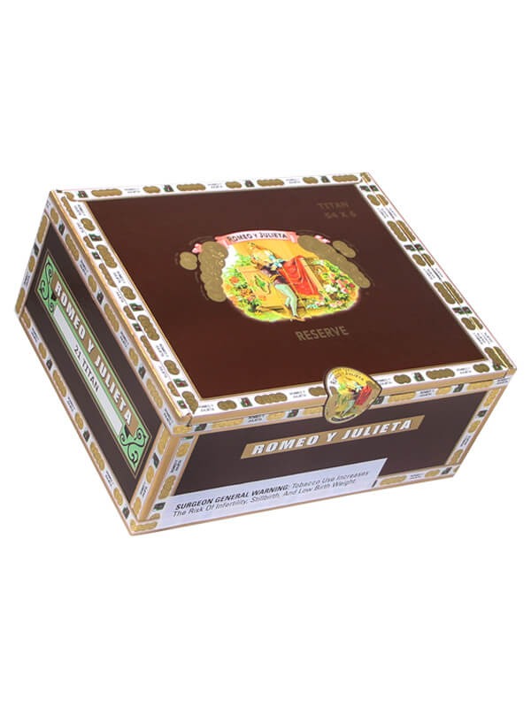 Romeo y Julieta Reserve Titan En Tubo
