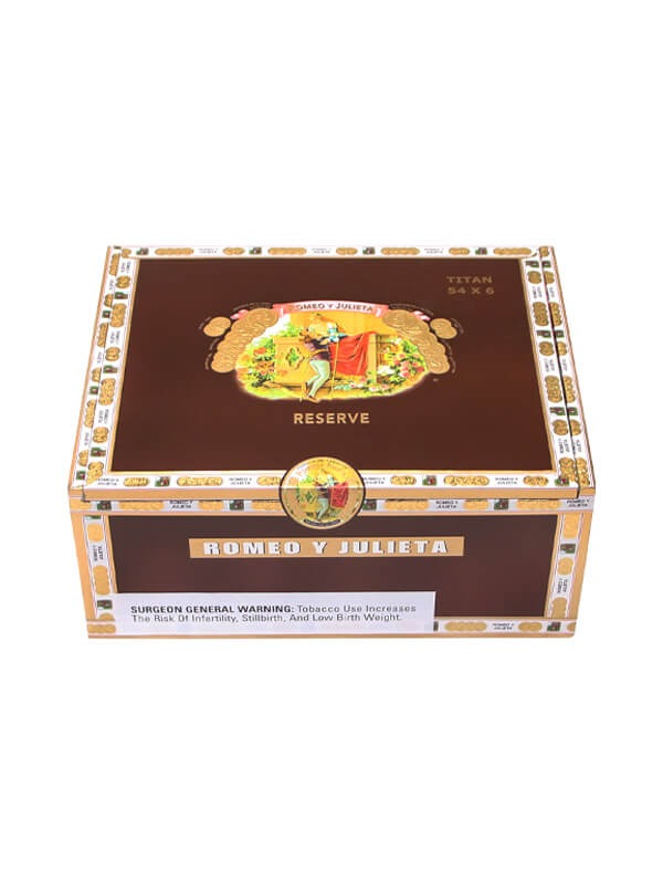 Romeo y Julieta Reserve Titan En Tubo