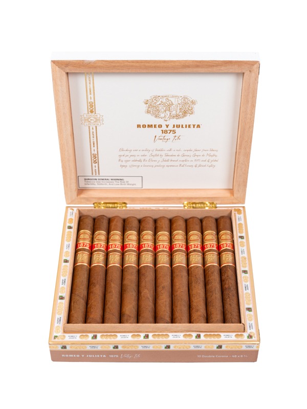 Romeo y Julieta 1875 Vintage Lote Double Corona