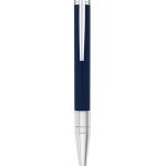 S.T. Dupont BallPoint Pen Blue Chrome -265216