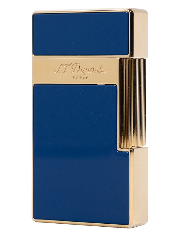 S.T. Dupont Biggy Blue Lacquer and Golden – 025005