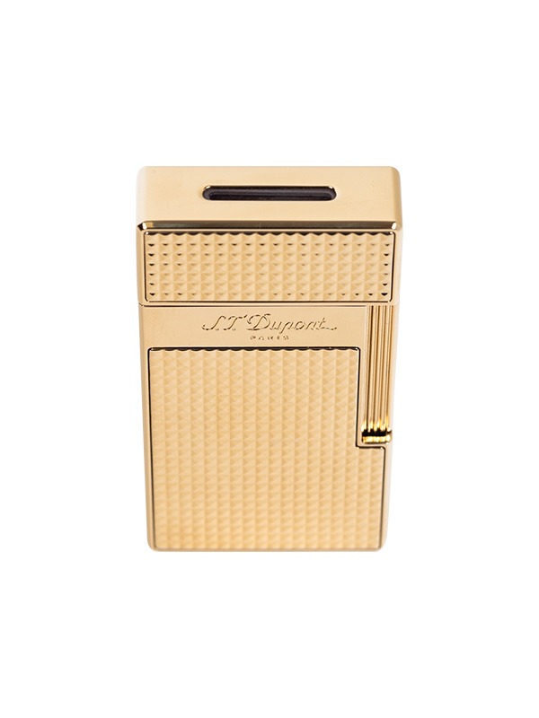 S.T. Dupont Biggy Diamond Head Golden – 025009