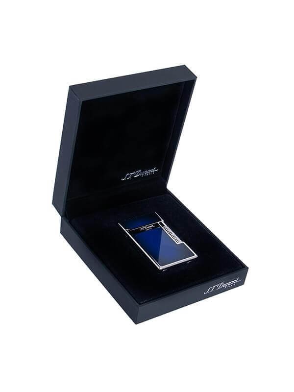 S.T. Dupont Le Grand Cling Blue Sunburst & Palladium – C23013