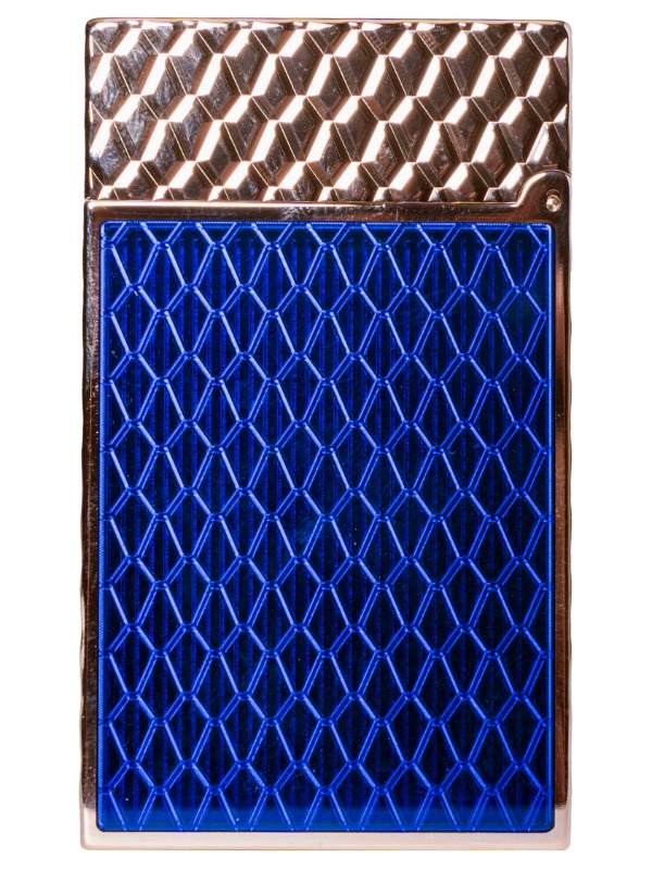 S.T. Dupont Line 2 Lighter Blue and Rose Gold Dragon Scales – C16632
