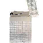 S.T. Dupont Line 2 Lighter Diamond Head Silver – 016184