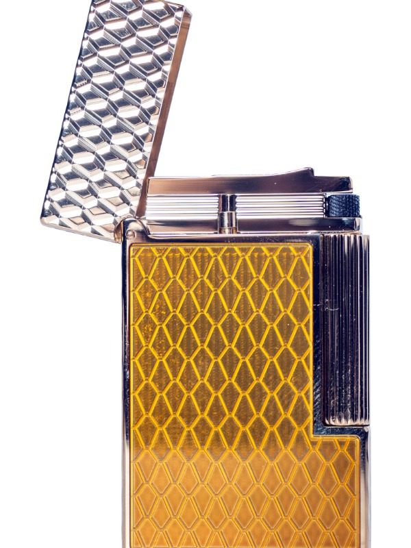 S.T. Dupont Line 2 Lighter Gold Dragon Scales – C16630