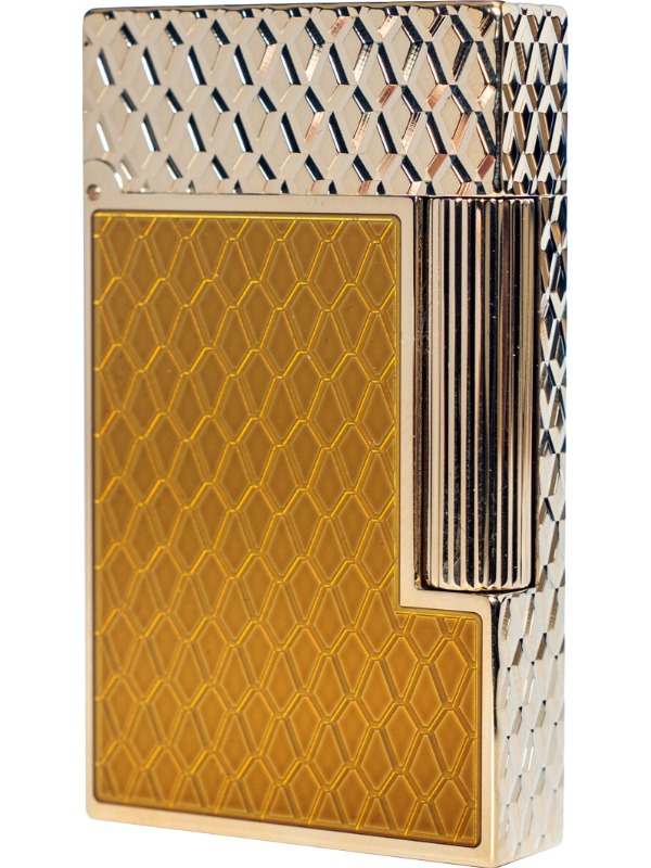 S.T. Dupont Line 2 Lighter Gold Dragon Scales – C16630
