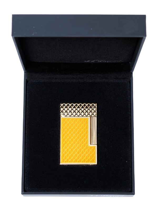 S.T. Dupont Line 2 Lighter Gold Dragon Scales – C16630