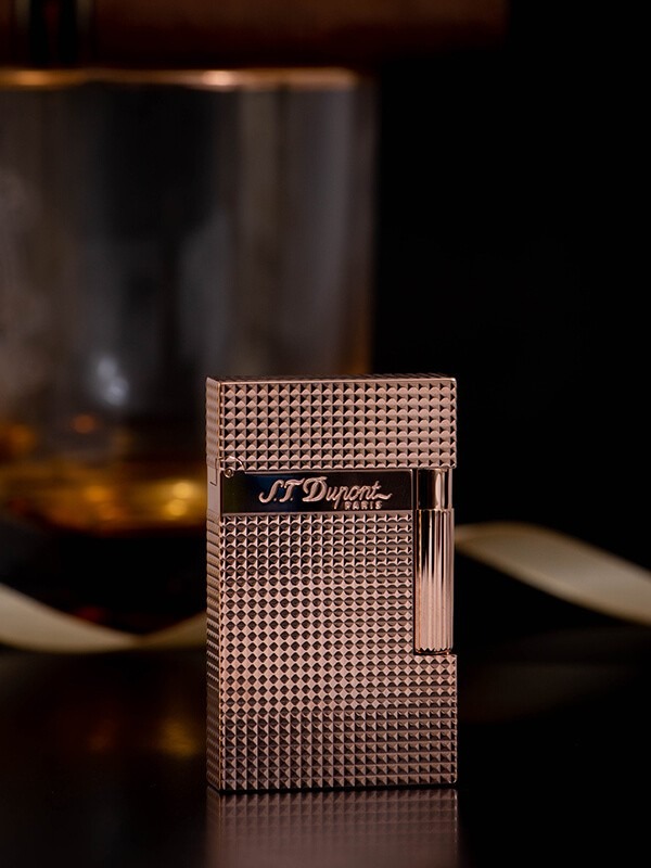 S.T. Dupont Line 2 Pink Gold Diamond Head – 016424