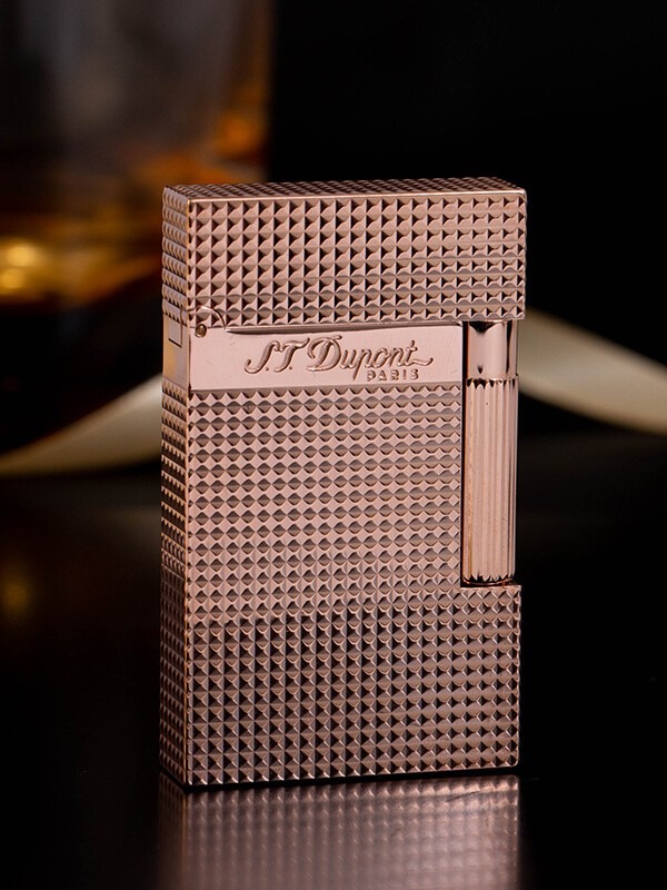 S.T. Dupont Line 2 Pink Gold Diamond Head – 016424