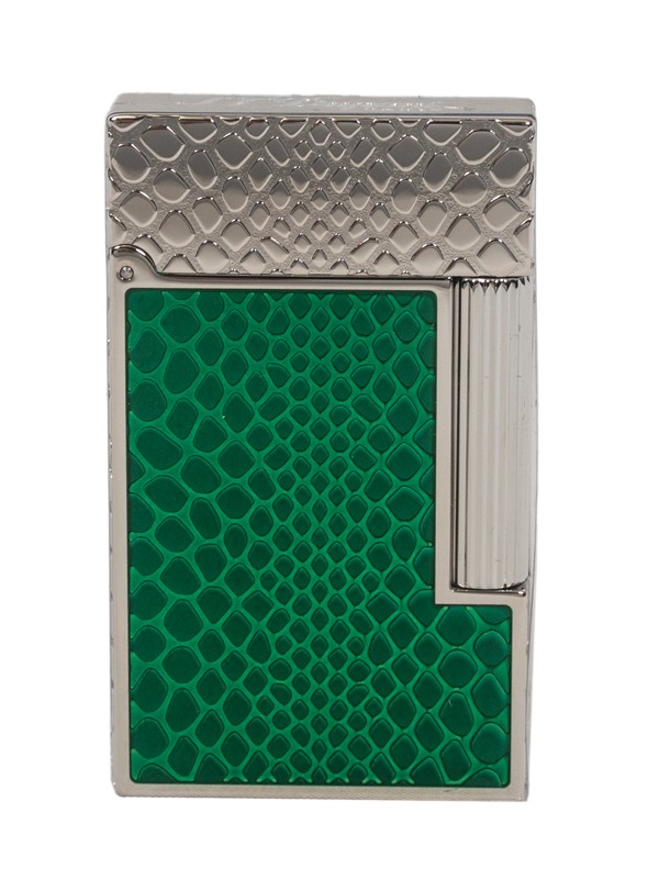 S.T. Dupont Line 2 Snake Skin Green Lighter – C16078