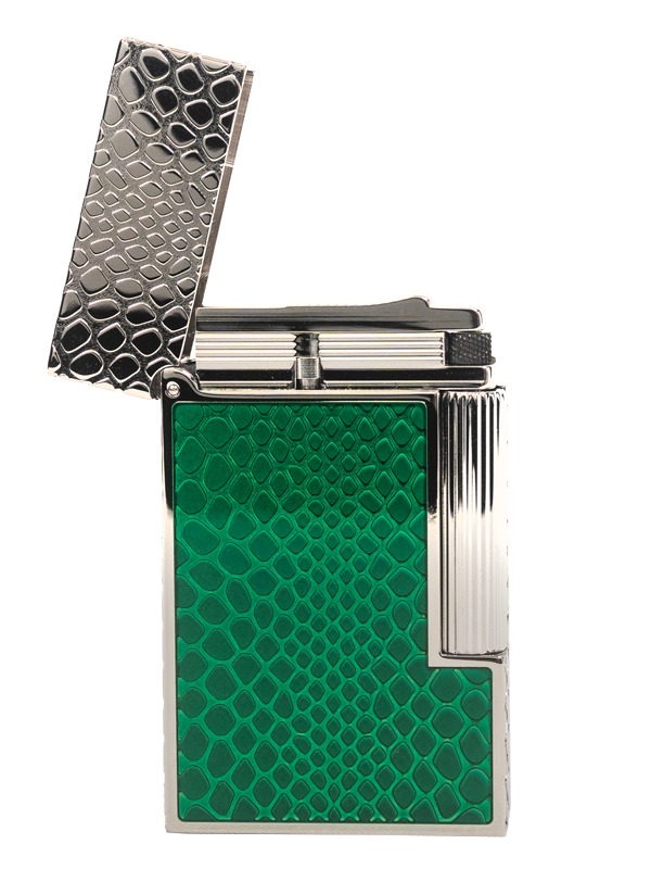 S.T. Dupont Line 2 Snake Skin Green Lighter – C16078
