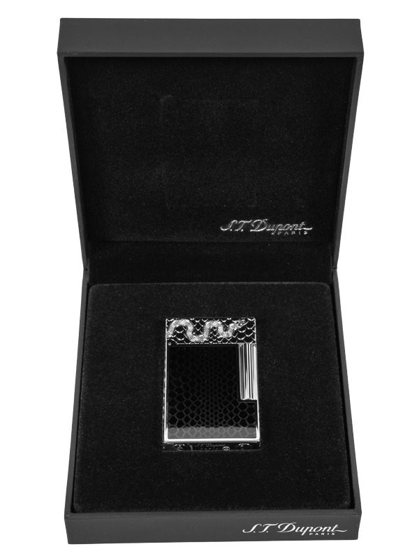 S.T. Dupont Line 2 Year Of The Snake Black Lighter – C16076