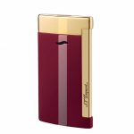 S.T. Dupont Slim 7 Lighter Lotus Red with Golden Finishes – 027707