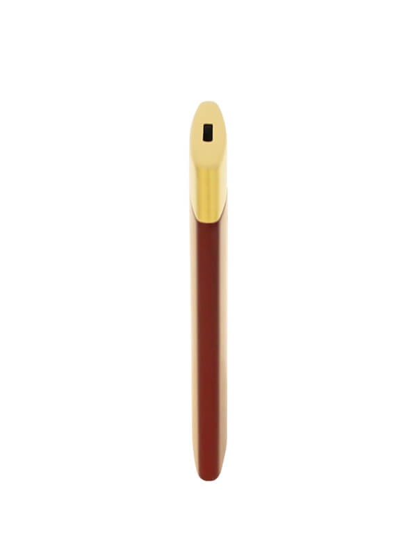S.T. Dupont Slim 7 Lighter Lotus Red with Golden Finishes – 027707