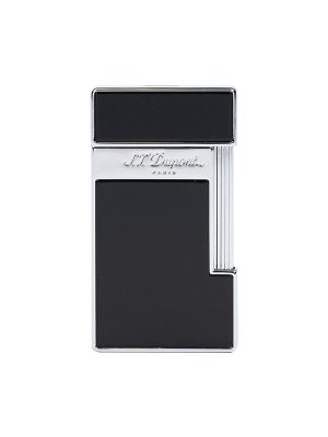 S.T. Dupont Slimmy Black Lacquer and Chrome - 028001