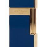 S.T. Dupont Slimmy Blue Lacquer and Golden – 028005