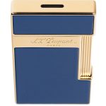 S.T. Dupont Slimmy Blue Lacquer and Golden – 028005