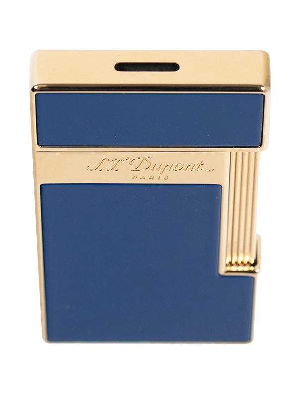 S.T. Dupont Slimmy Blue Lacquer and Golden – 028005