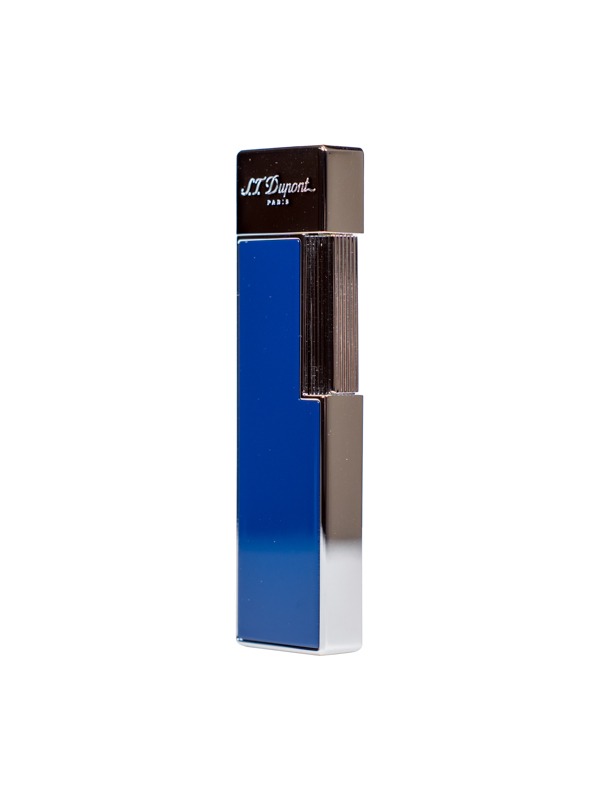 S.T. Dupont Twiggy Flat Torch Lighter Blue – 030005