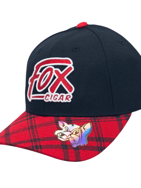Vintage Plaid Curved Brim Hat