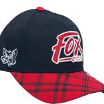 Vintage Plaid Curved Brim Hat