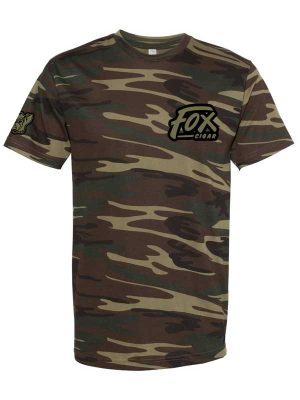 "Zero Fucks Given" Unisex T-shirt (Camo) 2X Large