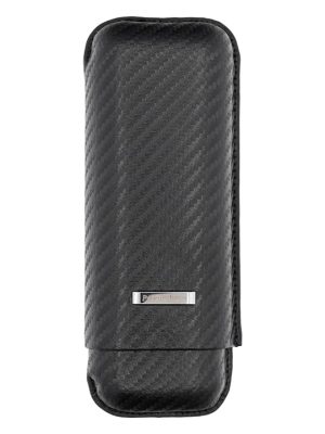 Prometheus 2-Cigar Large Ring Gauge Case - Carbon Fiber