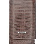 Prometheus 3-Cigar Large Ring Gauge Tejus Leather Case – Brown