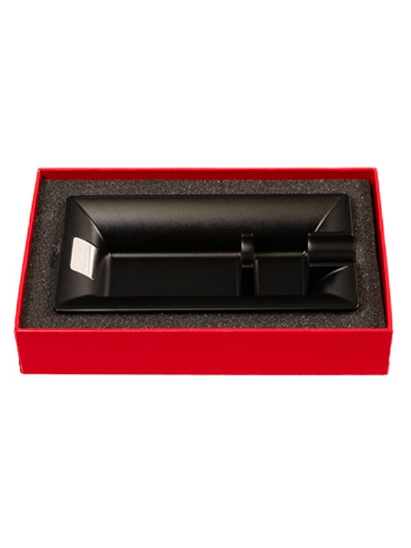 Prometheus Single Cigar Black Matte Ashtray