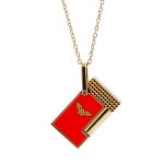 S.T. Dupont Li Wonder Woman Necklace Lighter -K27221CH