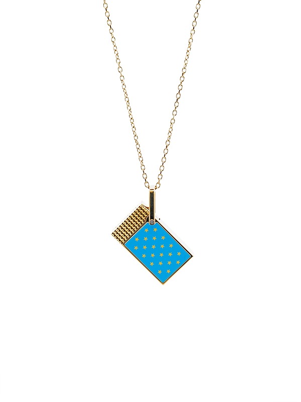 S.T. Dupont Li Wonder Woman Necklace Lighter -K27221CH