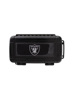 Las Vegas Raiders Football Travel Humidor
