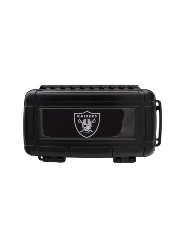 Las Vegas Raiders Football Travel Humidor