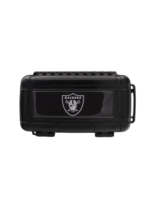 Las Vegas Raiders Football Travel Humidor