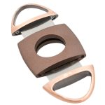 Lotus Jaws Serrated Cigar Cutter – Copper & Brown Crackle (CUT610)