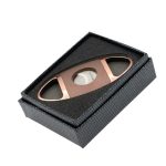 Lotus Jaws Serrated Cigar Cutter – Copper & Brown Crackle (CUT610)