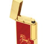 S.T. Dupont Line 2 Year of the Horse Red Lighter – C16080CL