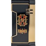 Prometheus OpusX Rare Black Magma XFE Lighter in Black and Gold
