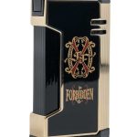 Prometheus OpusX Rare Black Magma XFE Lighter in Black and Gold