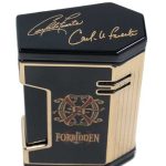 Prometheus OpusX Rare Black Magma XFE Lighter in Black and Gold