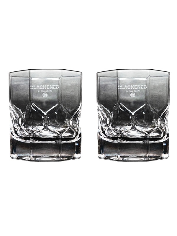 Blackened by Drew Estate Whiskey Glasses (2-Count)