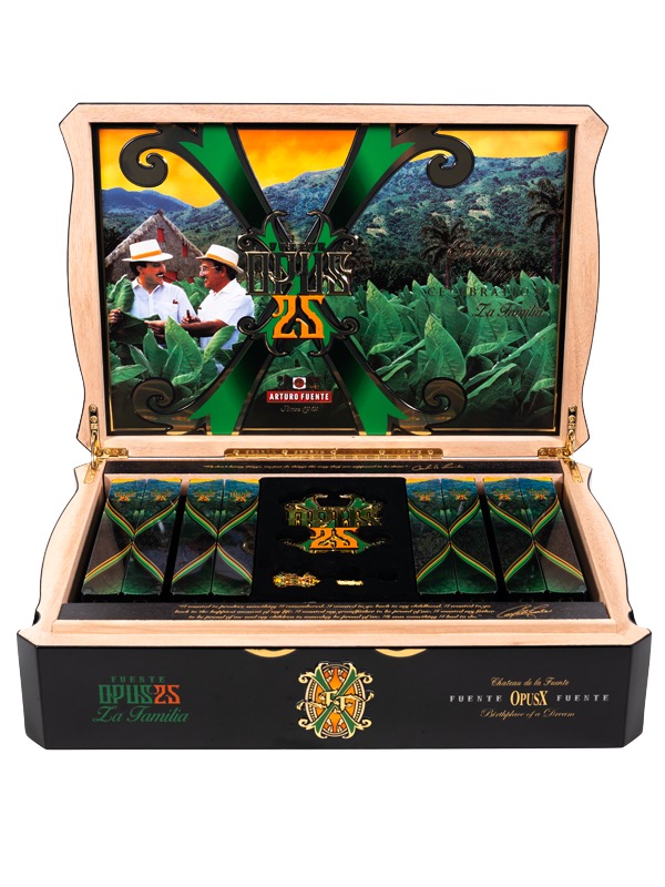 Fuente Fuente OpusX 25th Aniversario Humidor Set