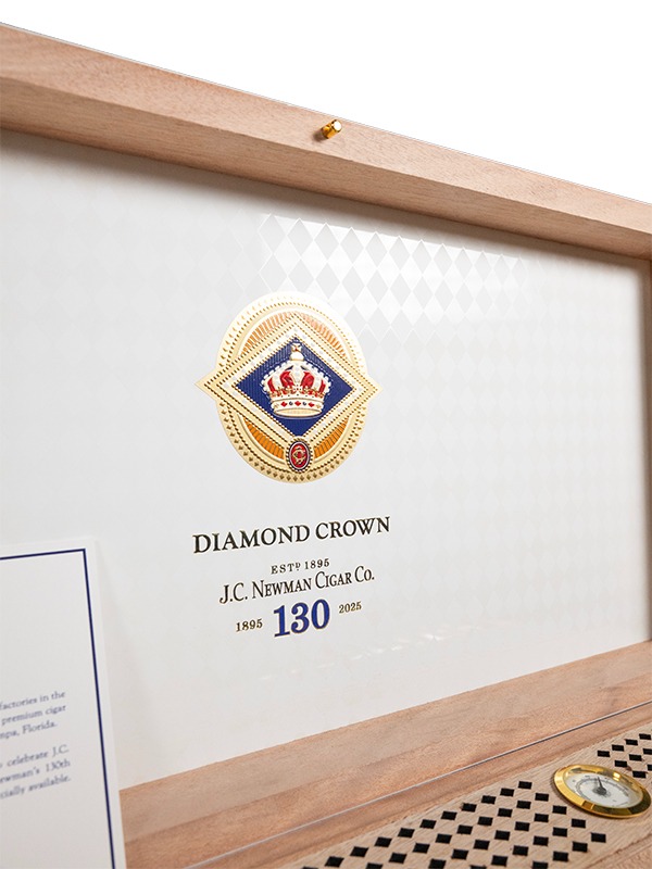 J.C. Newman Diamond Crown 130th Anniversary Humidor