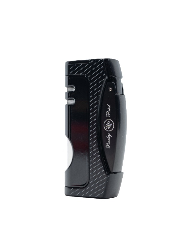 Rocky Patel Super Jet Single Torch Lighter – Black