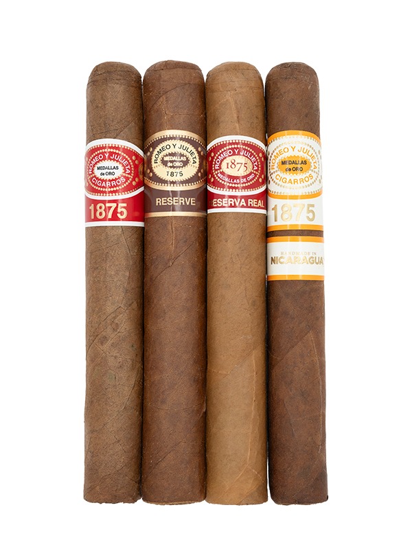 Romeo y Julieta 4ct Fresh Pack with Melamine Ashtray