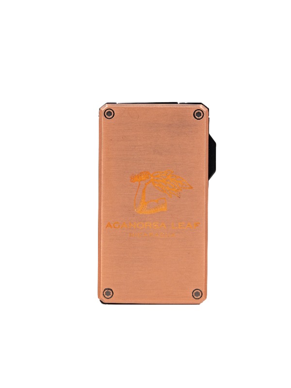 Aganorsa Copper Visol Dual Flame Lighter