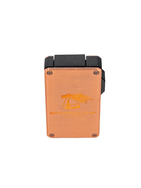 Aganorsa Copper Visol Dual Flame Lighter
