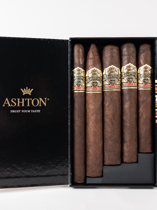 Ashton VSG and 5 Cigar Samplers Package Deal
