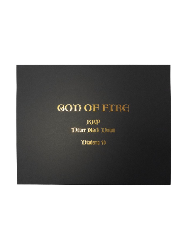 God Of Fire KKP Never Back Down Diadema 56